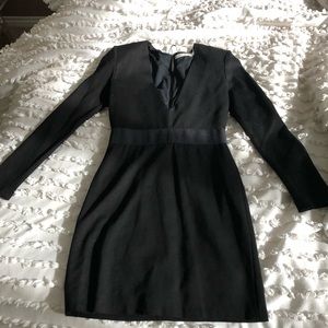 Long sleeve mini dress
